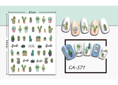 3D Nail Stickers - CA-571